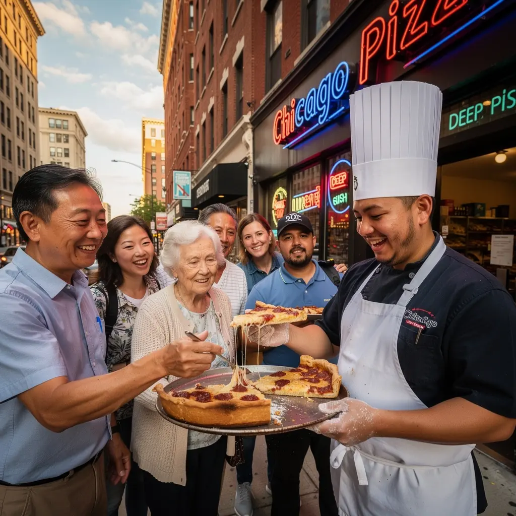 Традиционный американский ресторан с уютной обстановкой и вкусной едой.